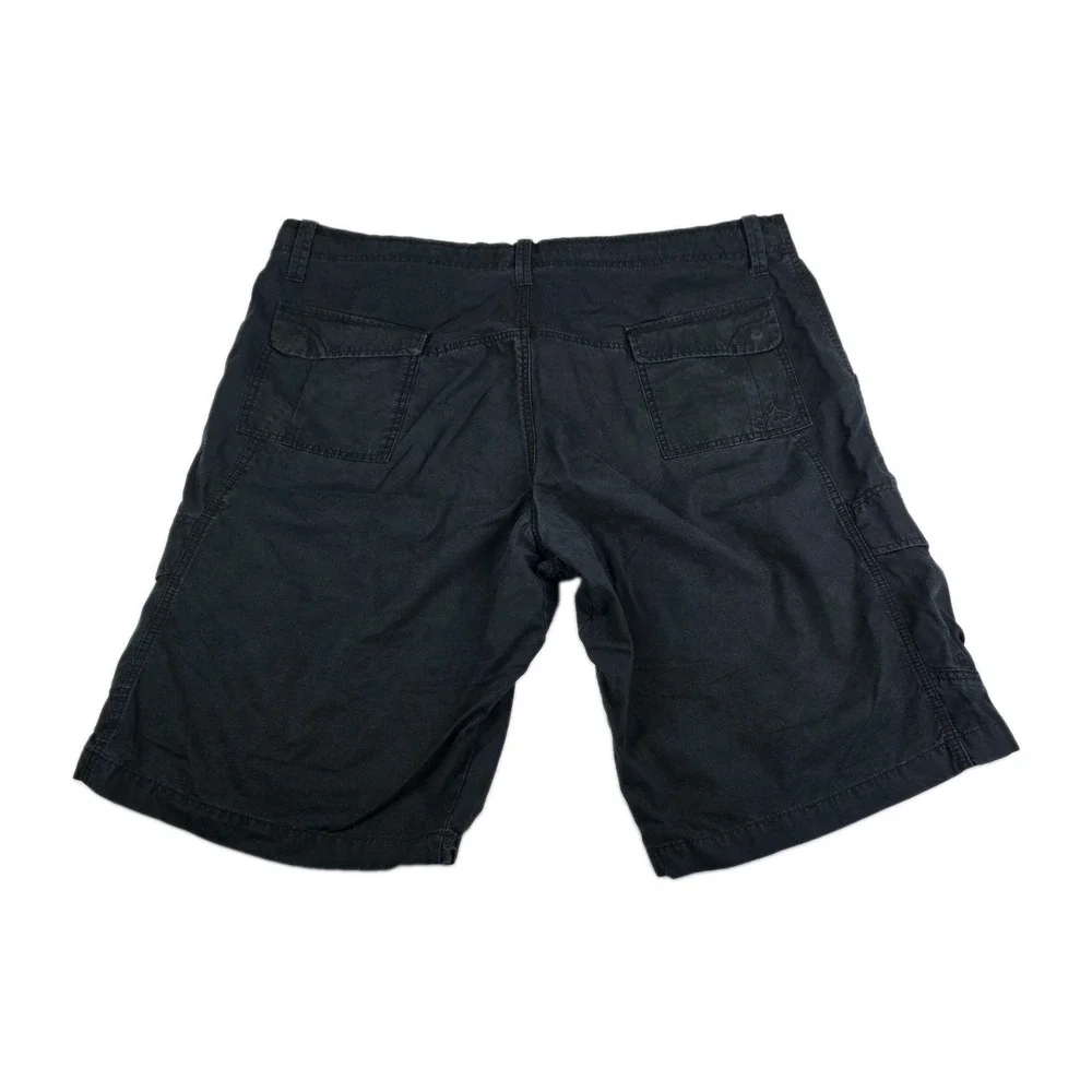 Vintage Air Jordan Shorts Mens Size 40 Black Cargo Ripstop Casual Bottoms